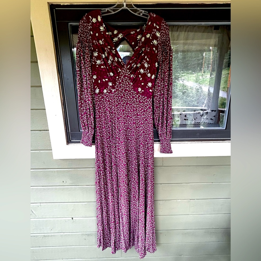 Free People Love Story Maxi Dress, long sleeve